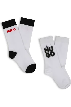 HUGO BOSS Zestaw 2 par wysokich skarpet dziecięcych