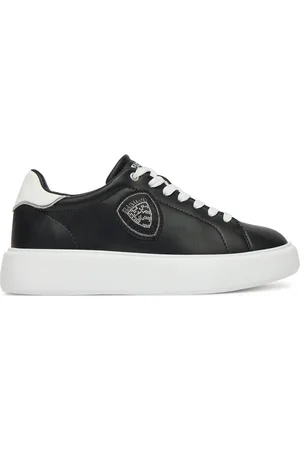 Blauer Sneakersy
