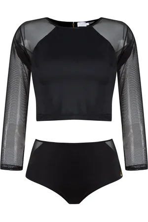 Brigitte Cropped top and hot pants set