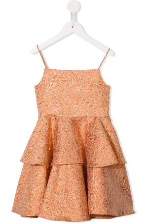 Little Bambah Marigold ruffled dress