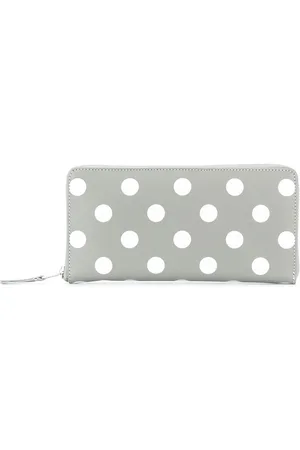 Comme des Garçons Polka dot zip wallet