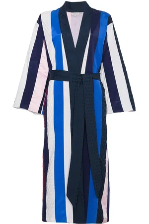 Natasha Zinko Striped midi robe