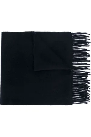 N.PEAL Woven ripple scarf