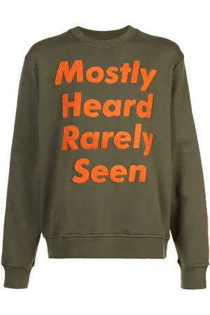 MOSTLY HEARD RARELY SEEN Logo patch sweatshirt