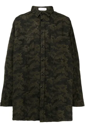 FAITH CONNEXION Camouflage print shirt