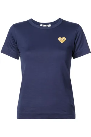 Comme des Garçons Logo-patch cotton T-shirt