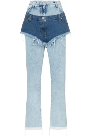 Natasha Zinko High waist layered shorts jeans