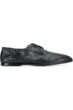 Dolce & Gabbana Hand-woven Derby shoes