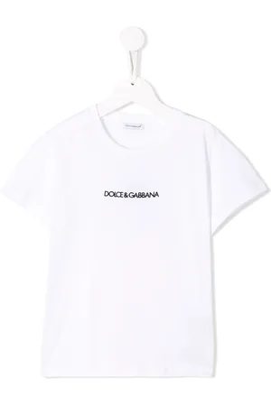 Dolce & Gabbana Logo-embroidered cotton T-shirt