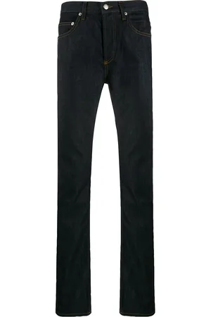 Sandro Slim-cut raw jeans
