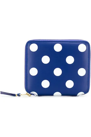 Comme des Garçons Polka-dot leather wallet