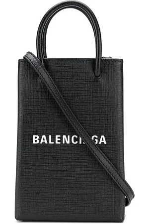 Balenciaga Mini Shopping phone pouch