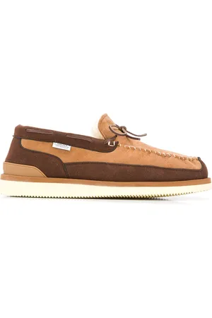 SUICOKE Panelled loafers
