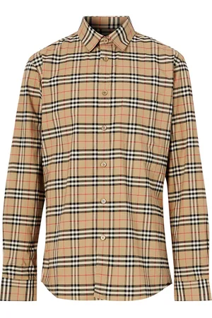 Burberry Small scale check shirt
