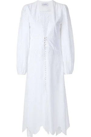 Olympiah Nielle plunge neck dress