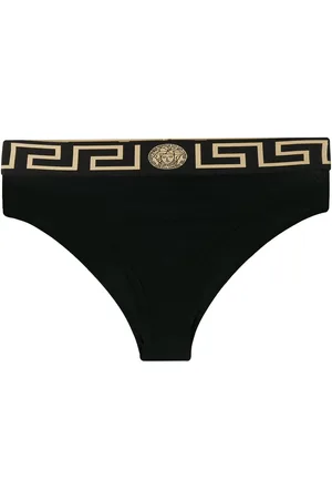 VERSACE Greca Border high-waisted briefs