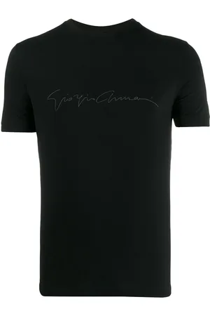 Giorgio Armani Logo-print slim-fit T-shirt