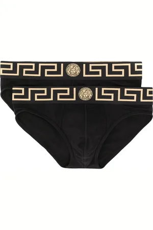 VERSACE Greca Border briefs (pack of two)