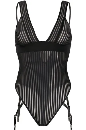 MAISON CLOSE V-neck bodysuit