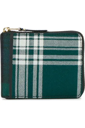 Comme des Garçons Large Tartan Wallet