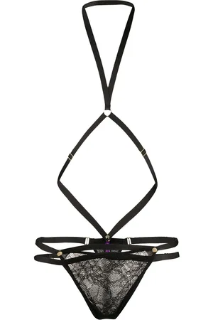 MAISON CLOSE Removable harness thong