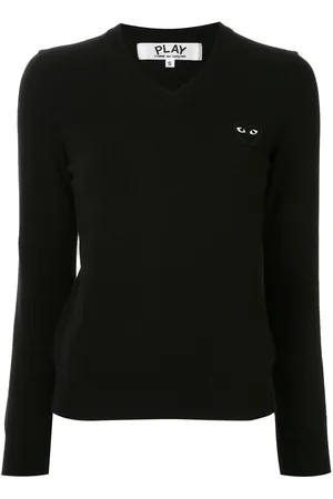 Comme des Garçons Logo-embroidered sweater