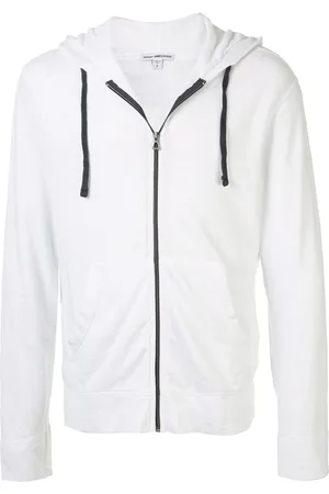 James Perse Plain zipped hoodie