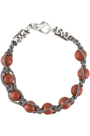 EMANUELE BICOCCHI Beaded braided-chain bracelet