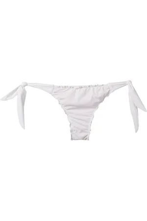 AMIR SLAMA Ruffled trim bikini bottom