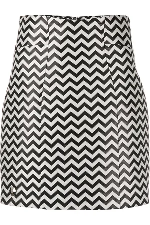 Philipp Plein Chevron mini skirt