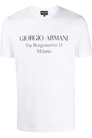 Giorgio Armani Logo print T-shirt