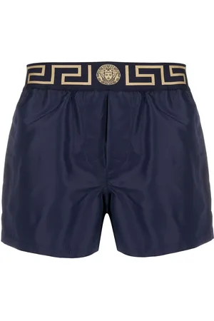 VERSACE Greca Border swim shorts