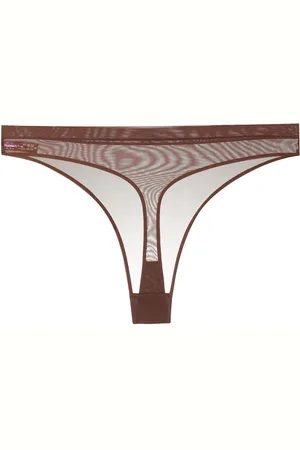MAISON CLOSE Mesh thong