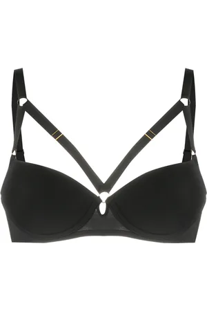 MAISON CLOSE Strap-embellished padded bra