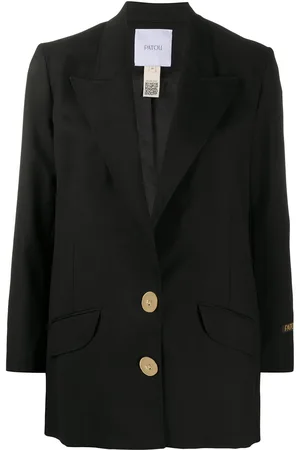 Patou Jewel-button wool blazer