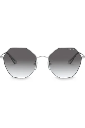 vogue Geometric round sunglasses