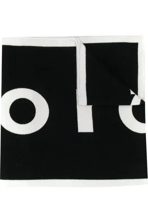 Paco rabanne Logo-print two-tone scarf