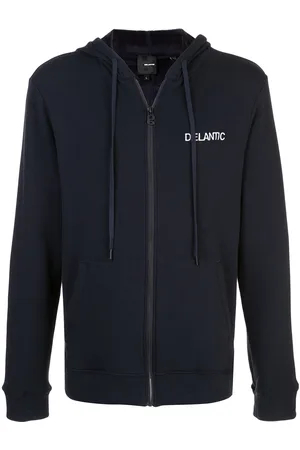 Delantic East Atlanta velour-lined zip hoodie