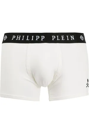 Philipp Plein Logo embroidered boxers