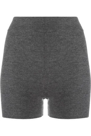 Cashmere In Love Alexa ribbed-knit biker shorts