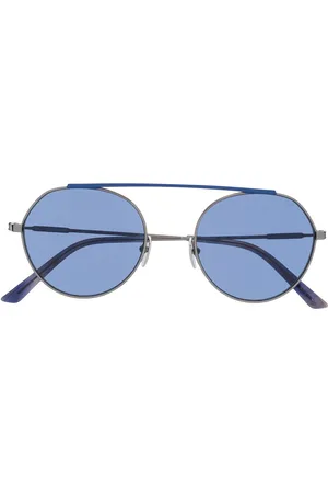 Calvin Klein Two tone round frame sunglasses