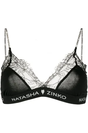 Natasha Zinko Lace triangle bra