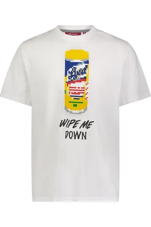 MOSTLY HEARD RARELY SEEN Wipes cotton T-shirt