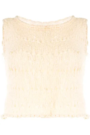 Voz Knitted crop top