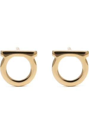 Salvatore Ferragamo Gancini stud earrings