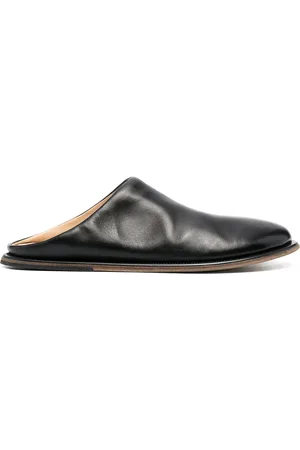 MARSÈLL Round-toe leather mules