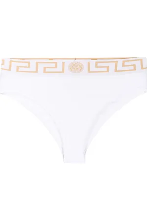 VERSACE Greca Border high-waisted briefs