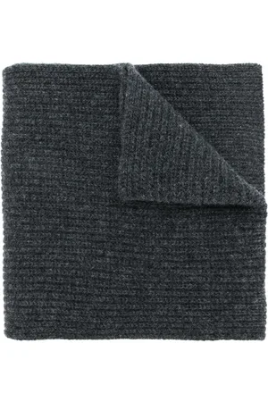 N.PEAL Chunky ribbed scarf