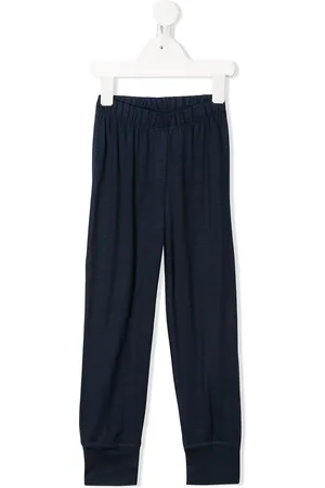 KNOT Merino wool fine knit track pants