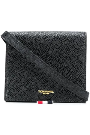 Thom Browne RWB tab crossbody wallet